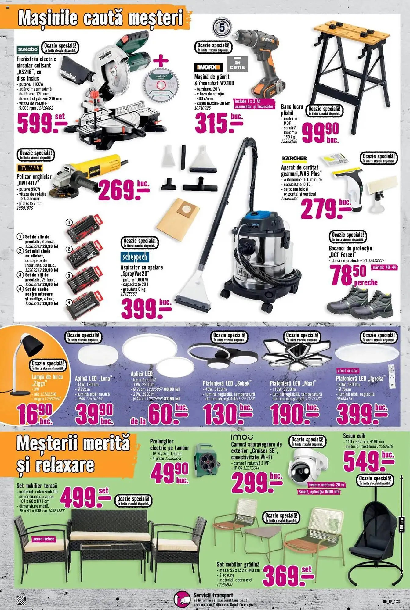 Catalog Magazine Hornbach de la 1 octombrie până la 31 octombrie 2025 - Revista Pagina 8