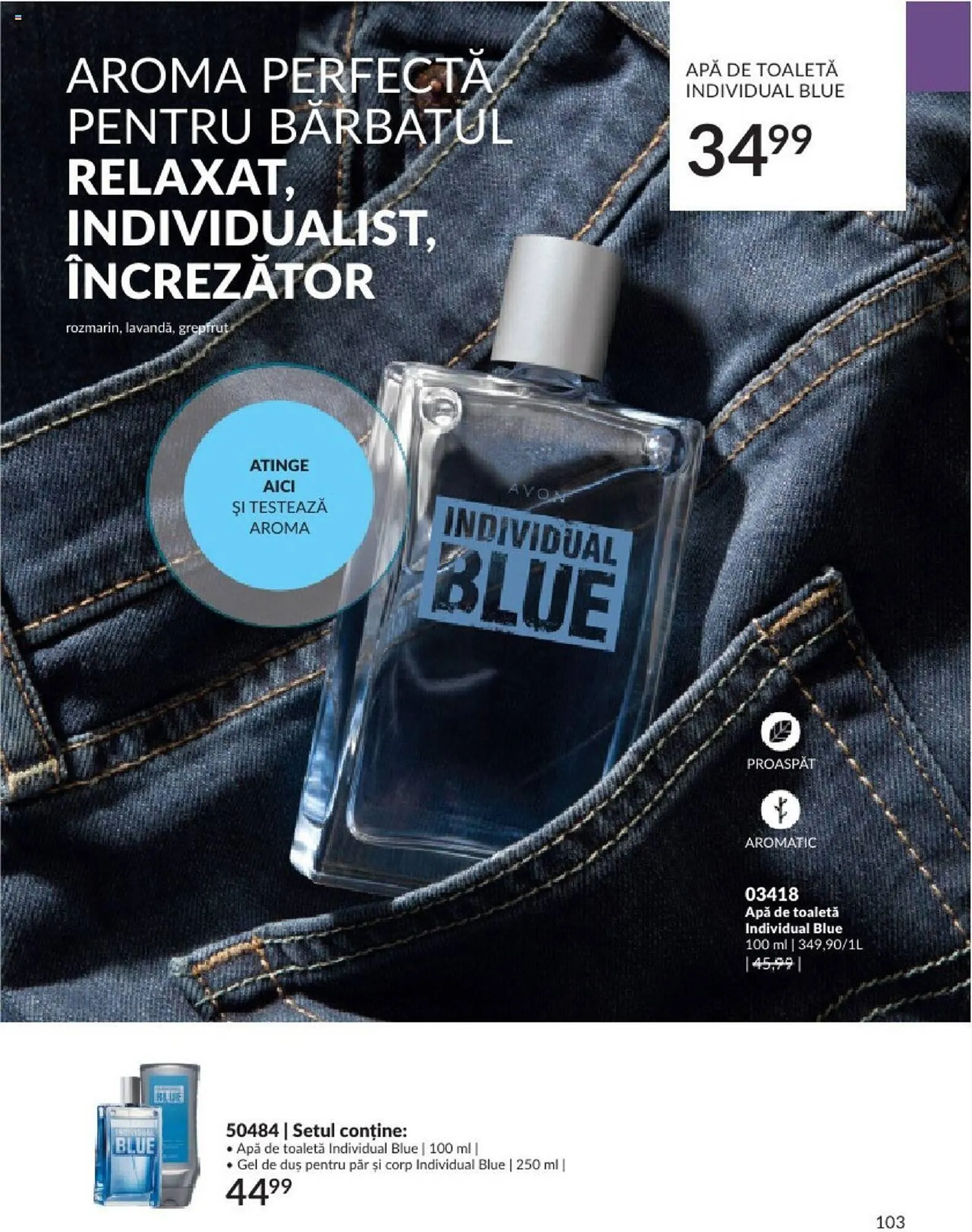 Catalog Avon catalog de la 1 octombrie până la 31 octombrie 2023 - Revista Pagina 105