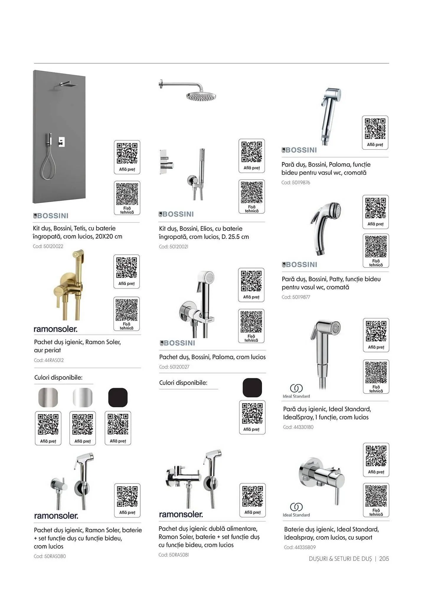 Catalog Catalog Romstal de la 1 aprilie până la 31 decembrie 2026 - Revista Pagina 205
