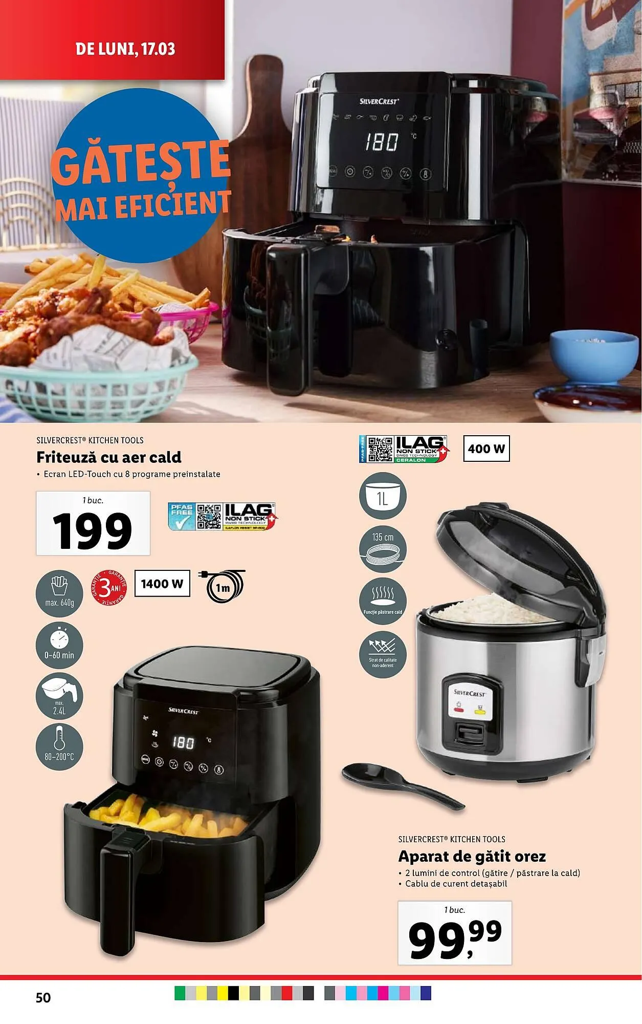 Catalog Catalog Lidl de la 17 martie până la 23 martie 2025 - Revista Pagina 50