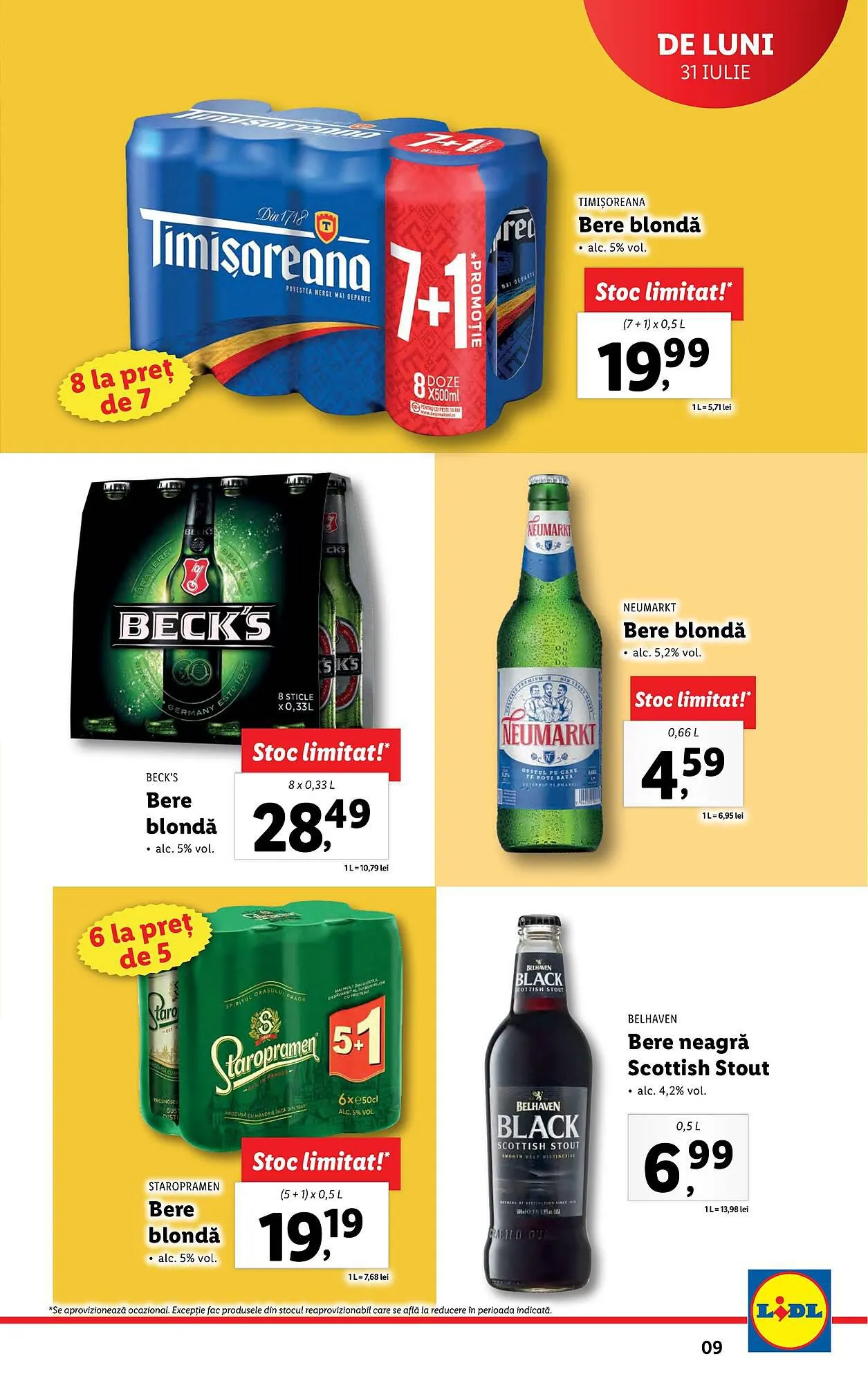 Catalog Lidl catalog de la 31 iulie până la 6 august 2023 - Revista Pagina 9