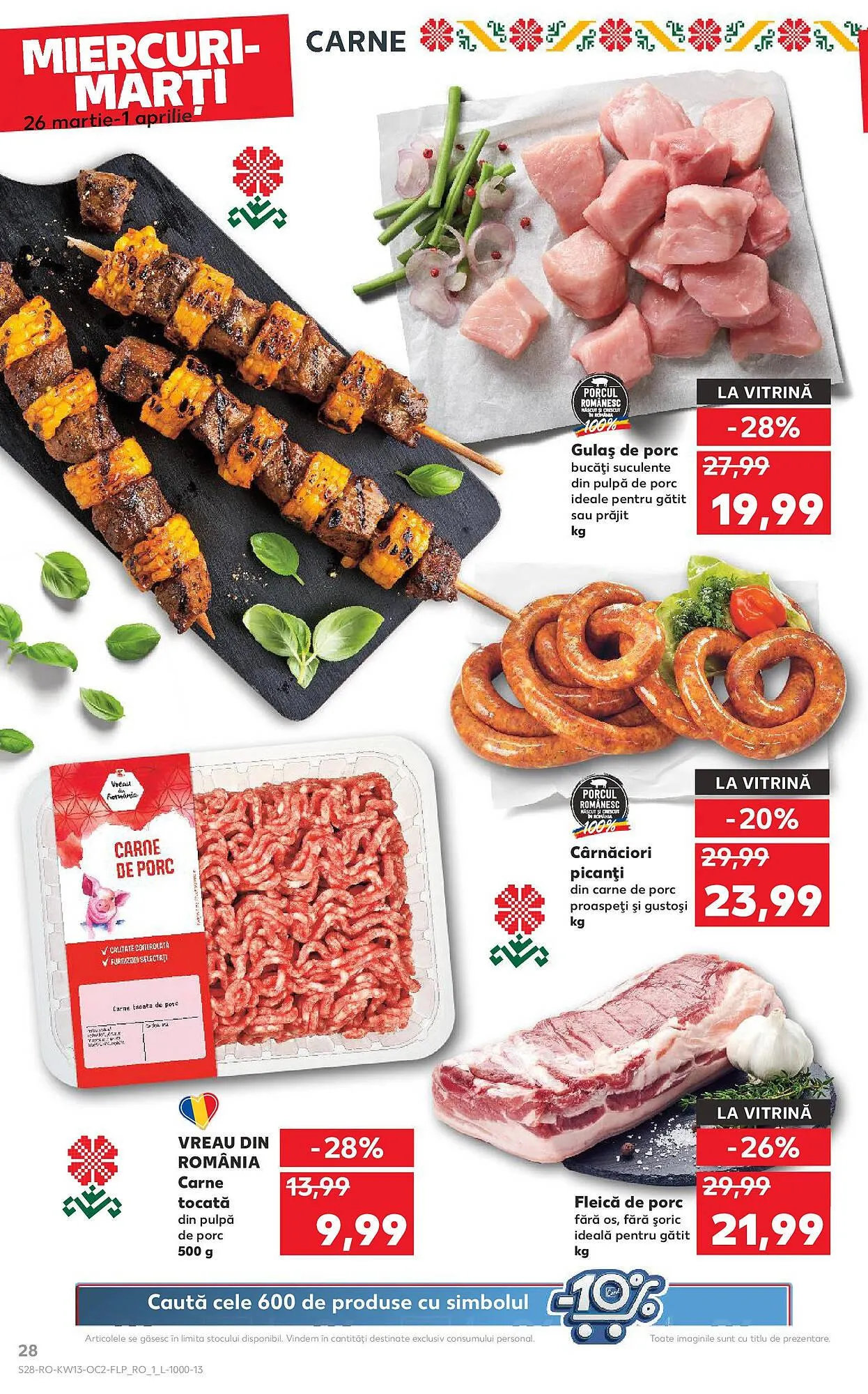 Catalog Catalog Kaufland de la 26 martie până la 1 aprilie 2025 - Revista Pagina 28