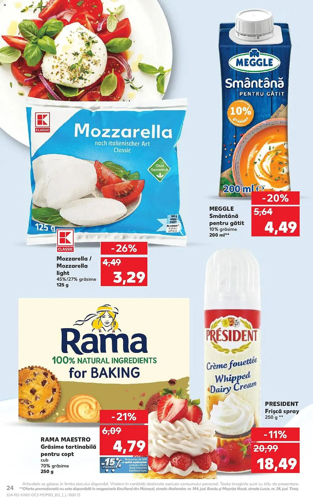 Catalog Catalog Kaufland de la 31 decembrie până la 6 ianuarie 2026 - Revista Pagina 24