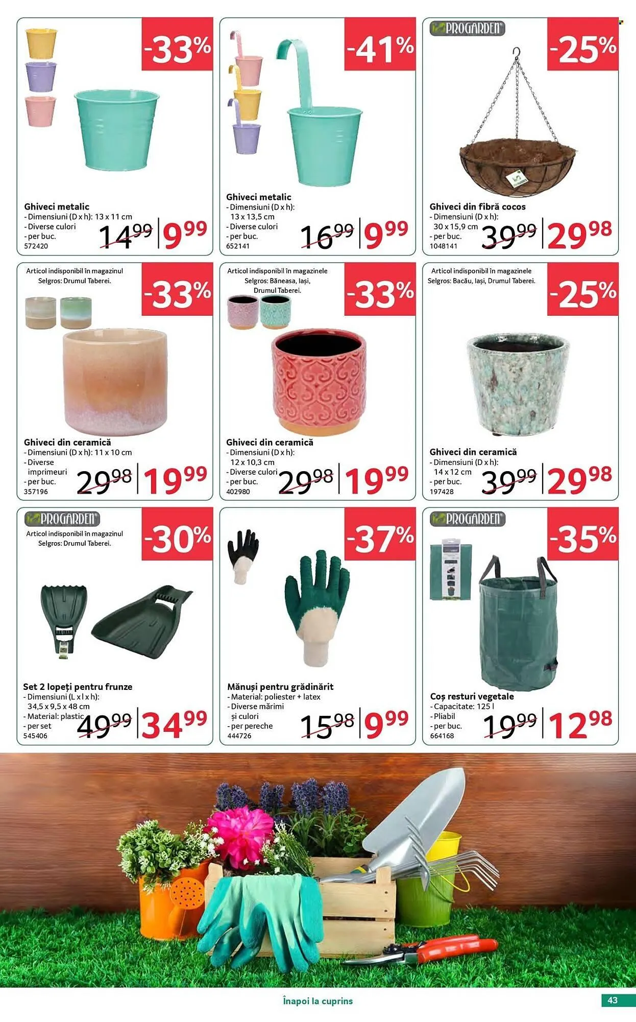 Catalog Catalog Selgros de la 17 aprilie până la 14 mai 2026 - Revista Pagina 43