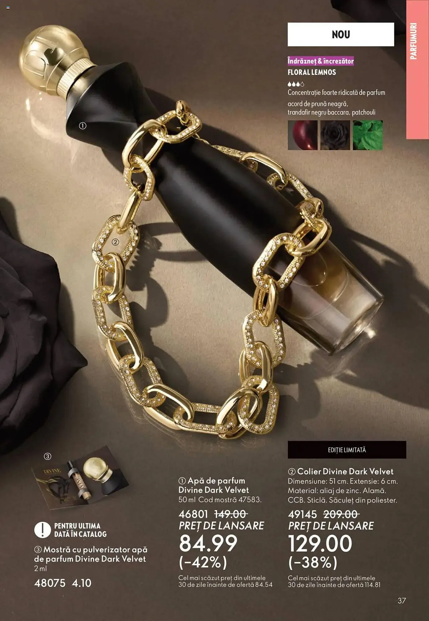 Catalog Catalog Oriflame de la 11 noiembrie până la 2 decembrie 2025 - Revista Pagina 37