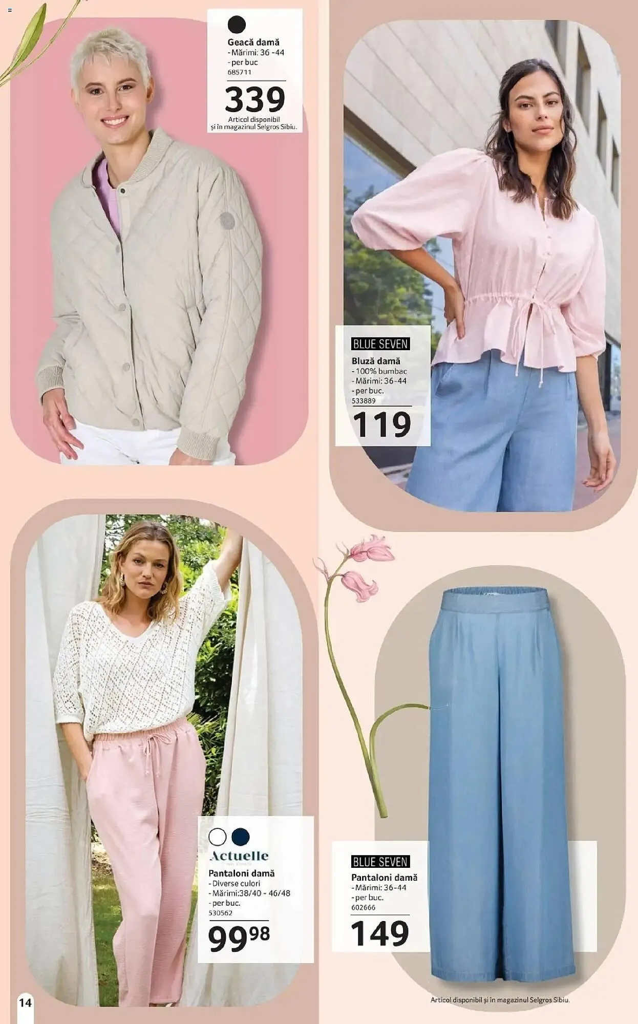 Catalog Catalog Selgros de la 19 martie până la 16 aprilie 2026 - Revista Pagina 14