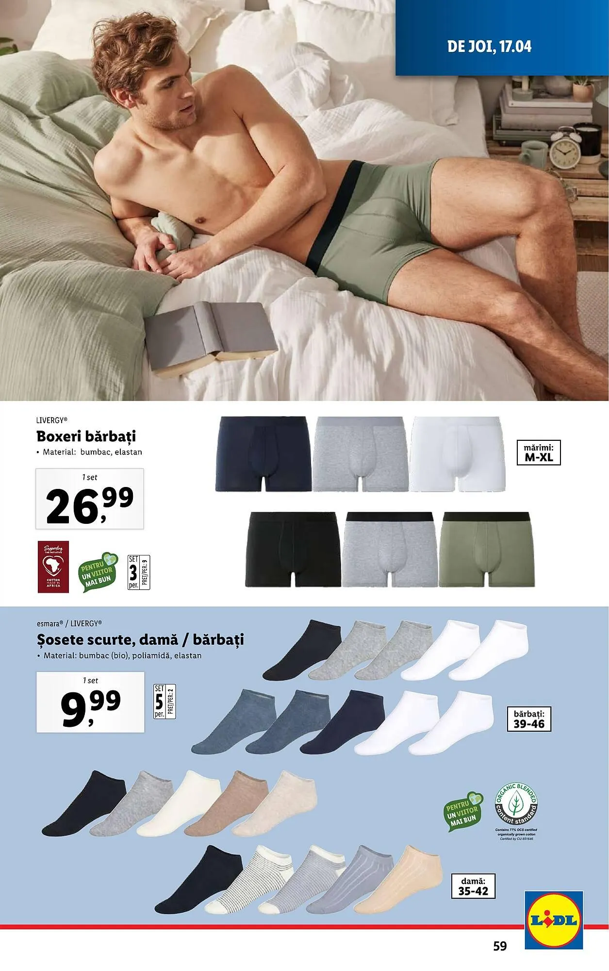 Catalog Catalog Lidl de la 14 aprilie până la 19 aprilie 2025 - Revista Pagina 59