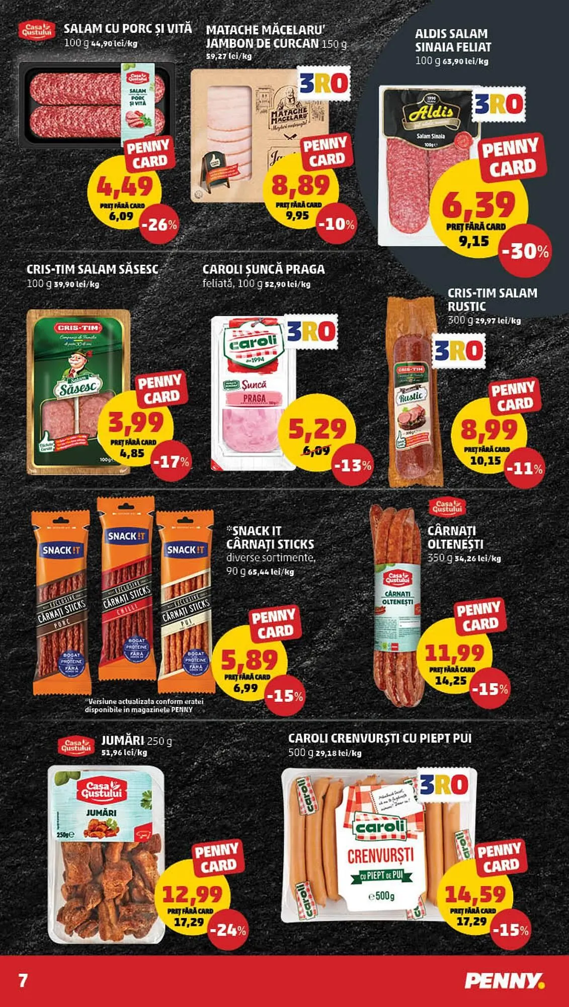 Catalog Catalog Penny de la 22 octombrie până la 28 octombrie 2025 - Revista Pagina 7