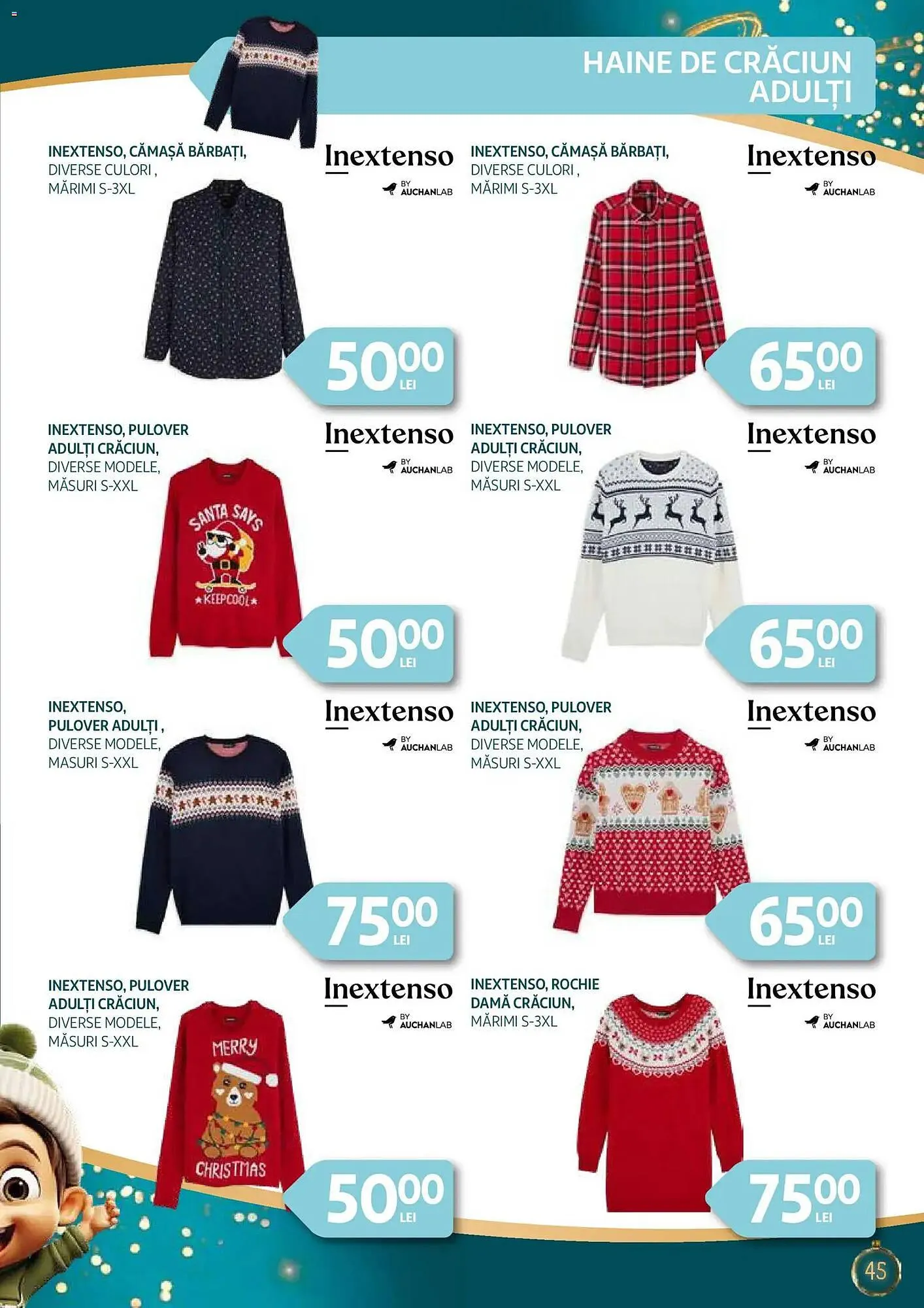 Catalog Catalog Auchan de la 25 noiembrie până la 24 decembrie 2025 - Revista Pagina 45