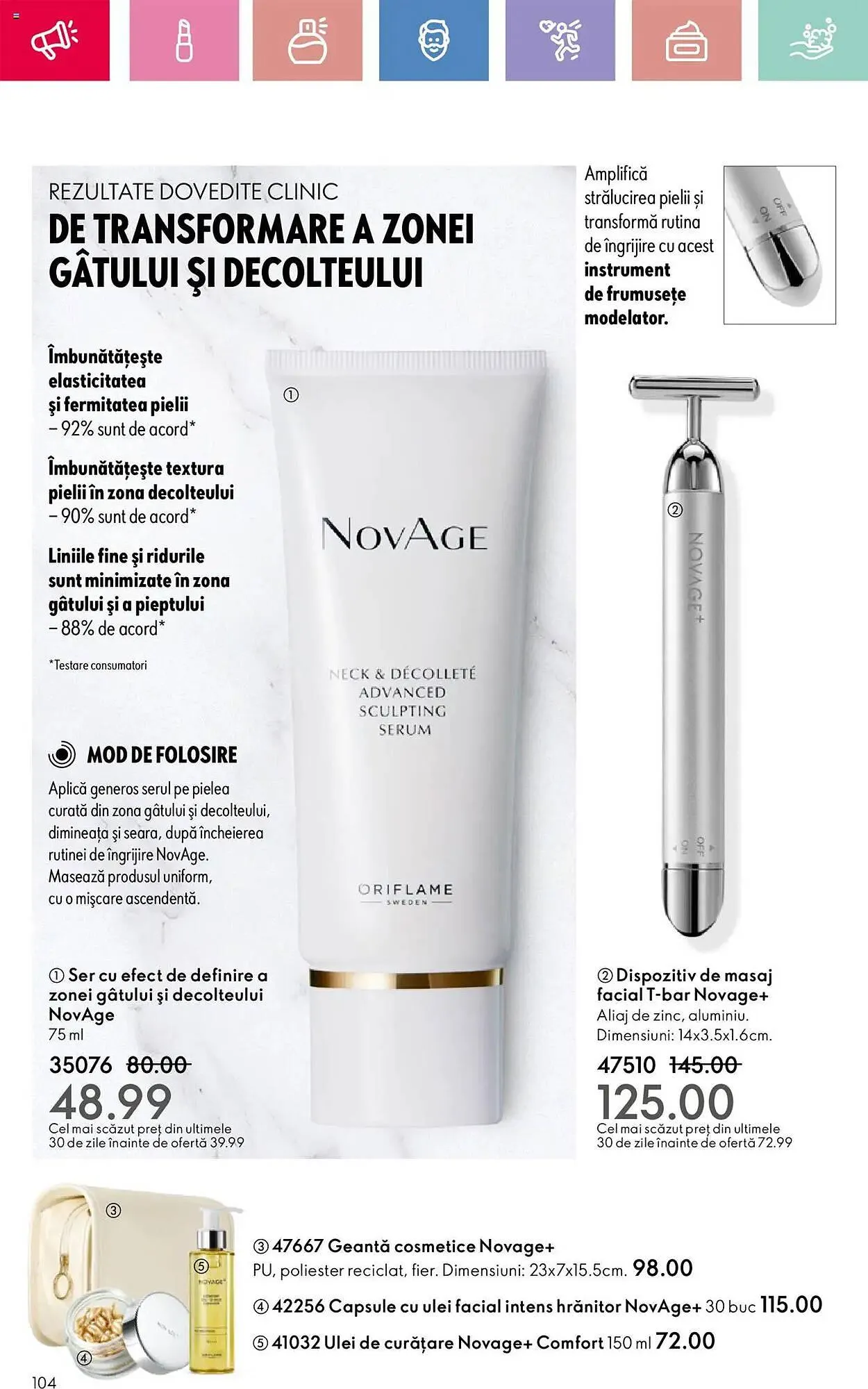 Catalog Catalog Oriflame de la 13 aprilie până la 3 mai 2025 - Revista Pagina 104