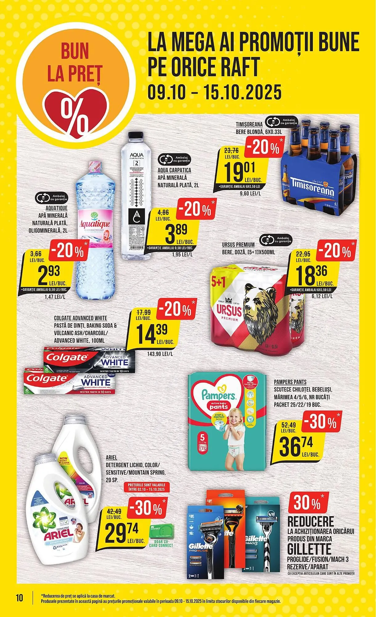 Catalog Catalog Mega Image de la 9 octombrie până la 15 octombrie 2025 - Revista Pagina 10