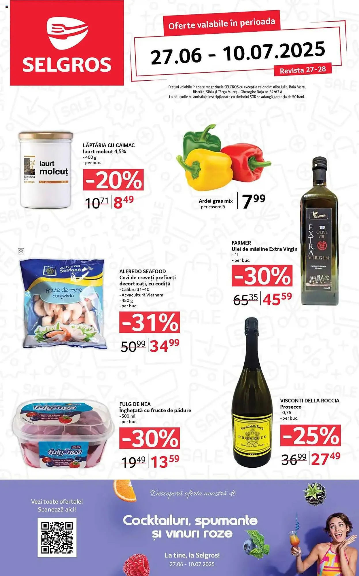 Catalog Catalog Selgros de la 27 iunie până la 10 iulie 2025 - Revista Pagina 1