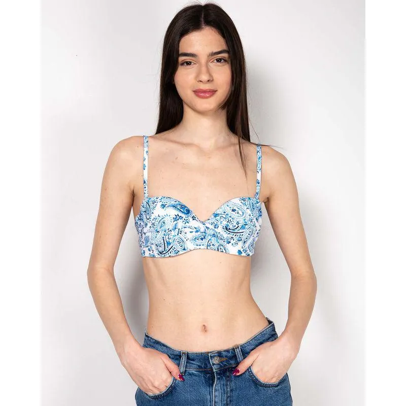 Sutien de baie cu imprimeu 23LGD04009