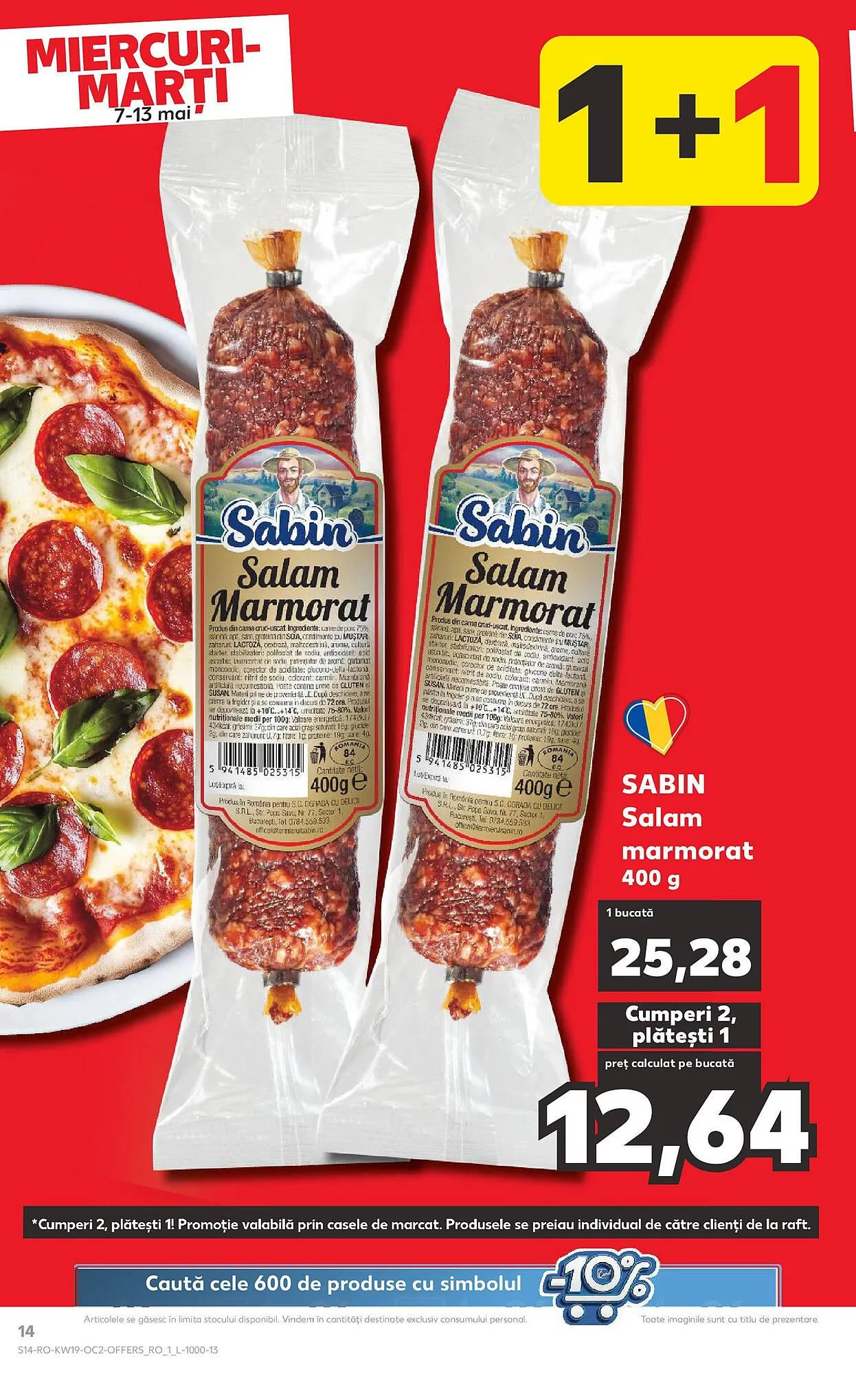 Catalog Catalog Kaufland de la 7 mai până la 13 mai 2025 - Revista Pagina 14