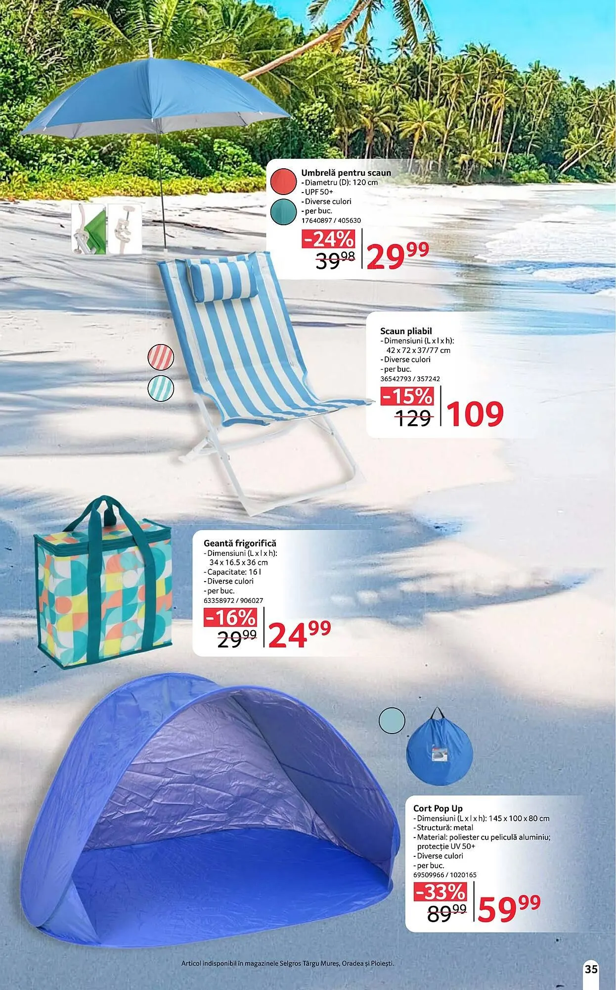Catalog Catalog Selgros de la 13 iunie până la 10 iulie 2025 - Revista Pagina 35