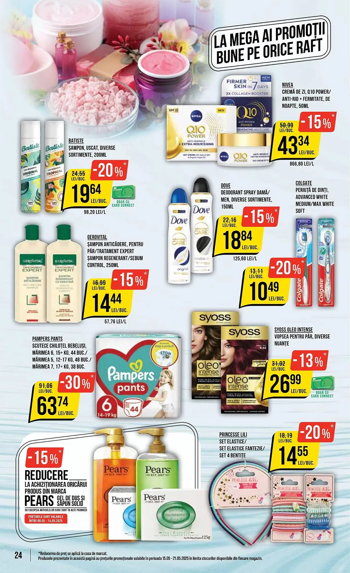 Catalog Catalog Mega Image de la 15 mai până la 21 mai 2025 - Revista Pagina 24