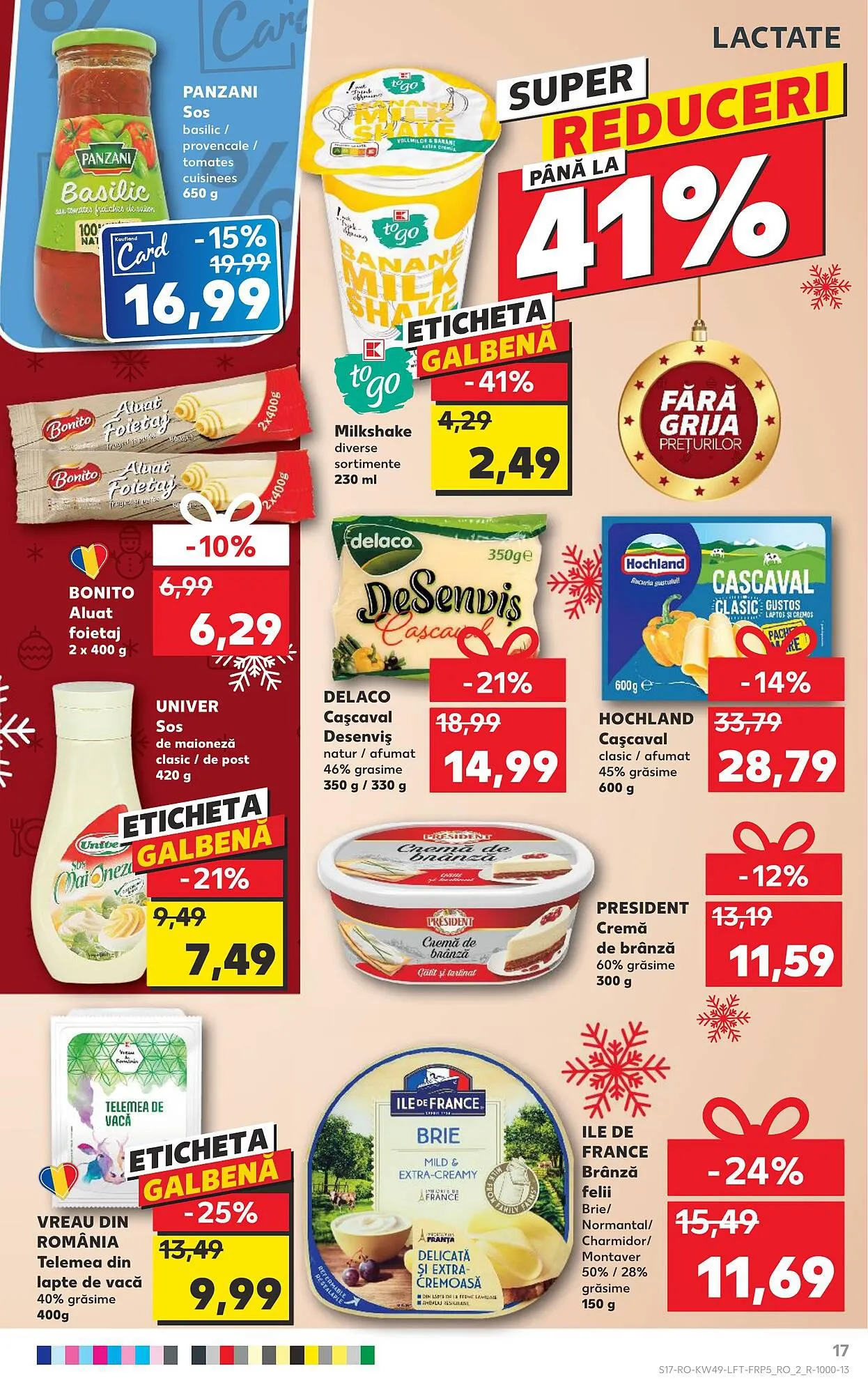 Catalog Kaufland catalog de la 6 decembrie până la 12 decembrie 2023 - Revista Pagina 17