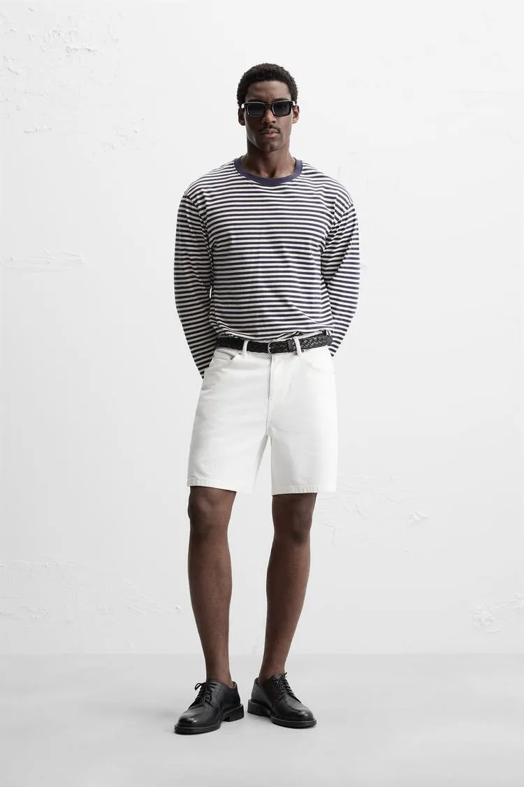 BERMUDE DENIM REGULAR FIT