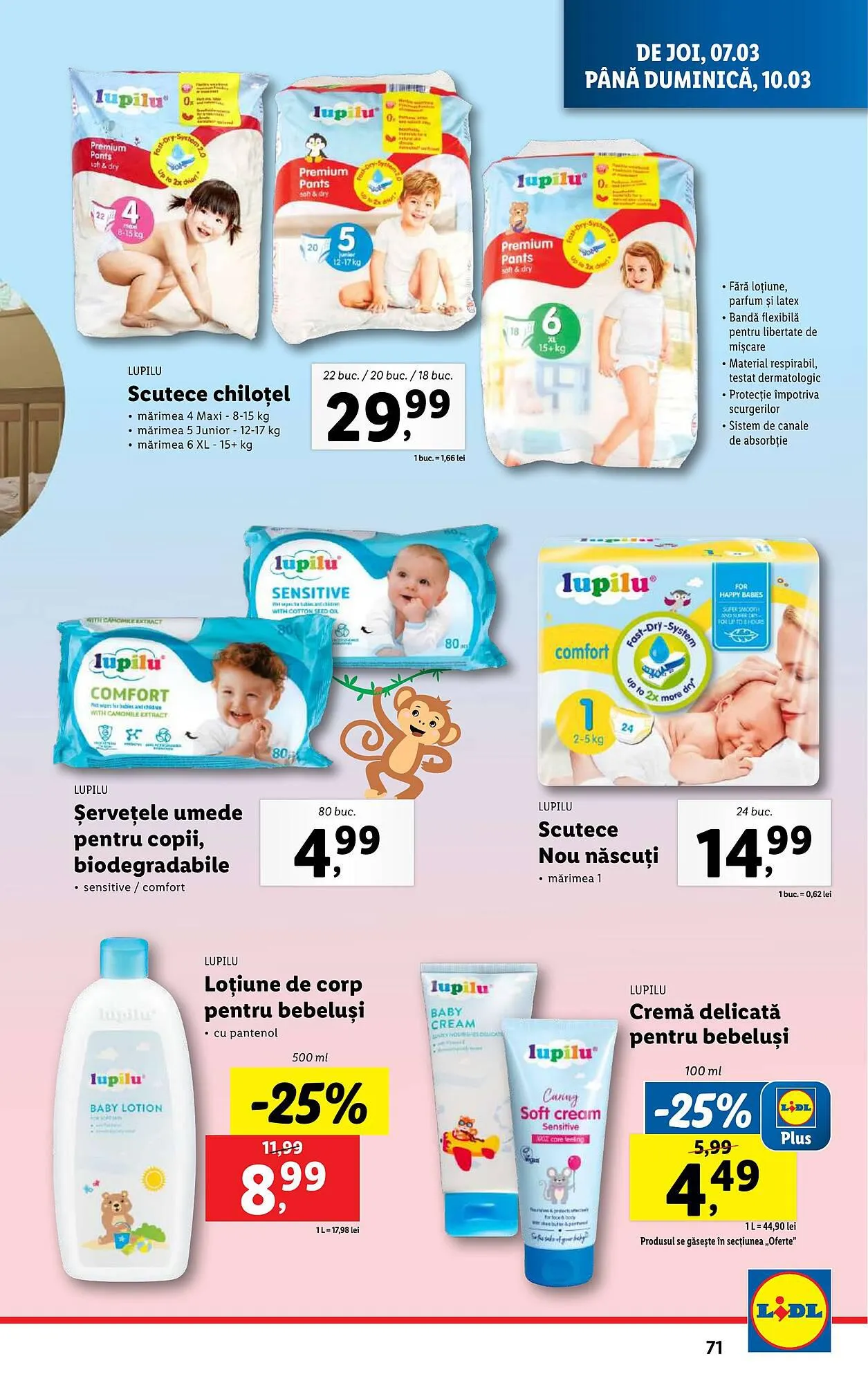 Catalog Lidl catalog de la 4 martie până la 10 martie 2024 - Revista Pagina 71