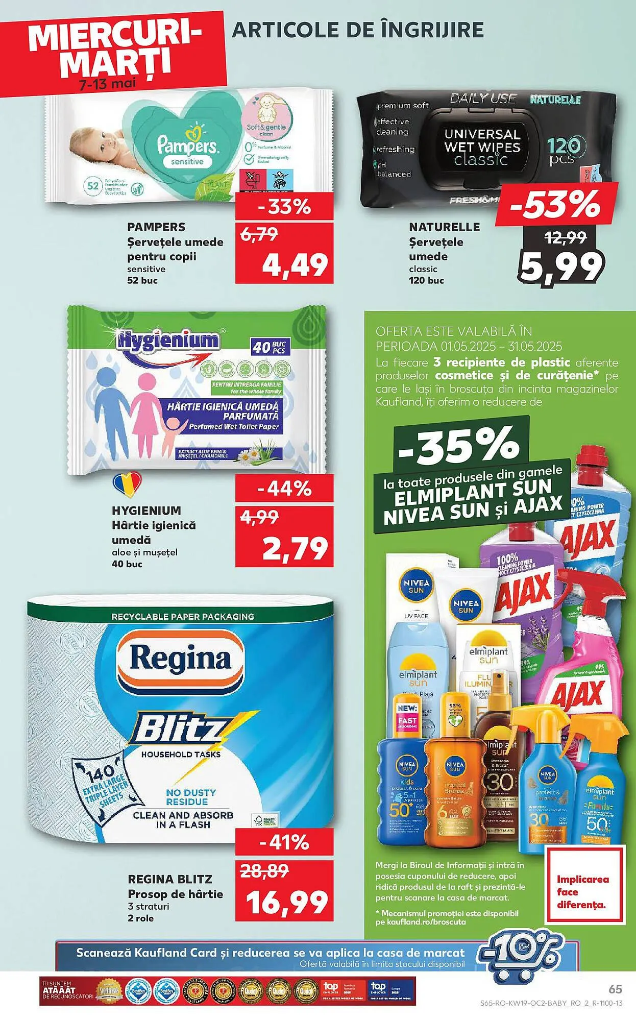 Catalog Catalog Kaufland de la 7 mai până la 13 mai 2025 - Revista Pagina 65