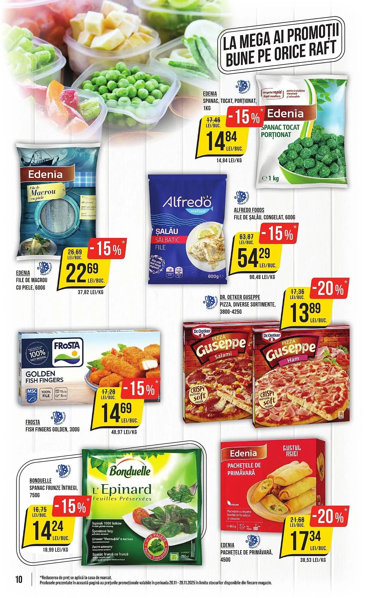 Catalog Catalog Mega Image de la 20 noiembrie până la 26 noiembrie 2025 - Revista Pagina 10