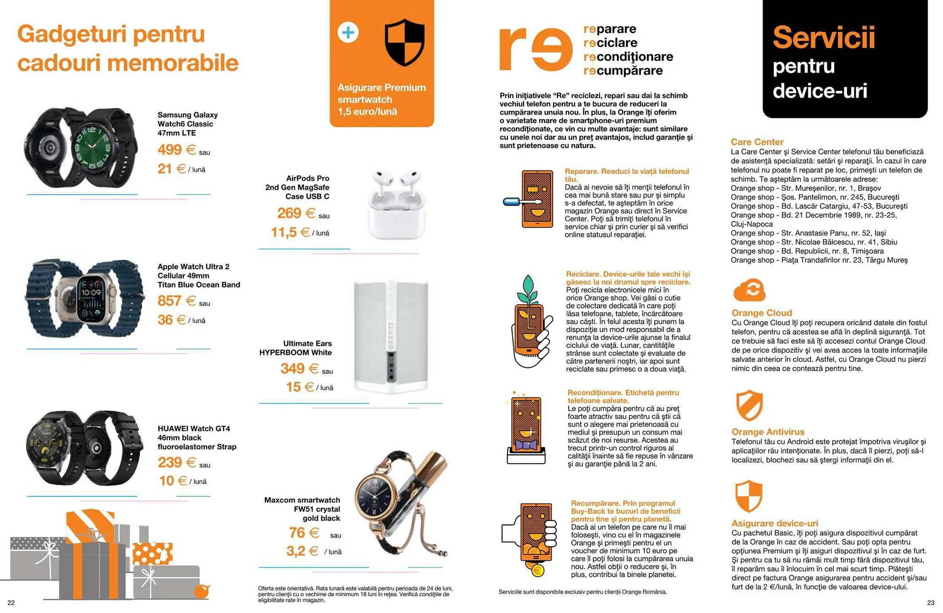 Catalog Orange catalog de la 27 noiembrie până la 5 ianuarie 2024 - Revista Pagina 12
