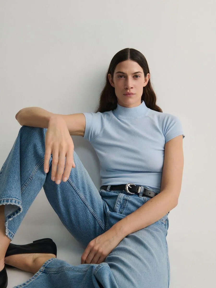 Bluză cu guler Perkins