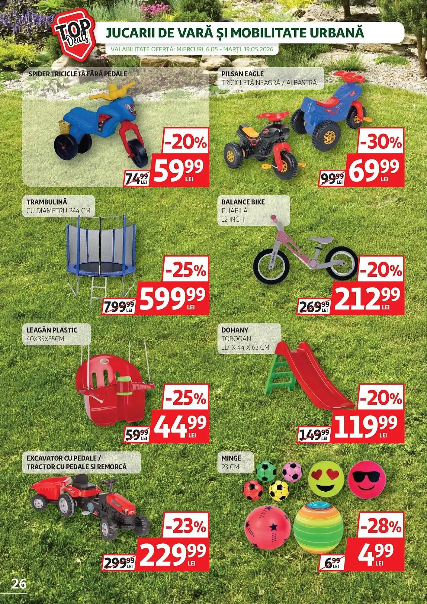 Catalog Catalog Auchan de la 6 mai până la 19 mai 2026 - Revista Pagina 26