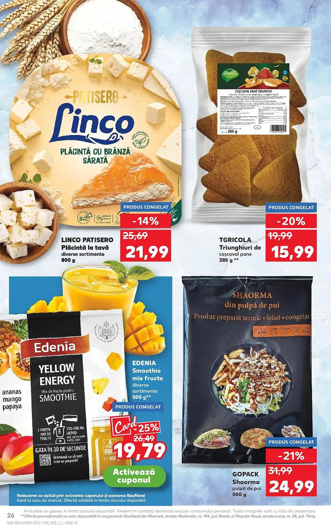 Catalog Catalog Kaufland de la 31 decembrie până la 6 ianuarie 2026 - Revista Pagina 26