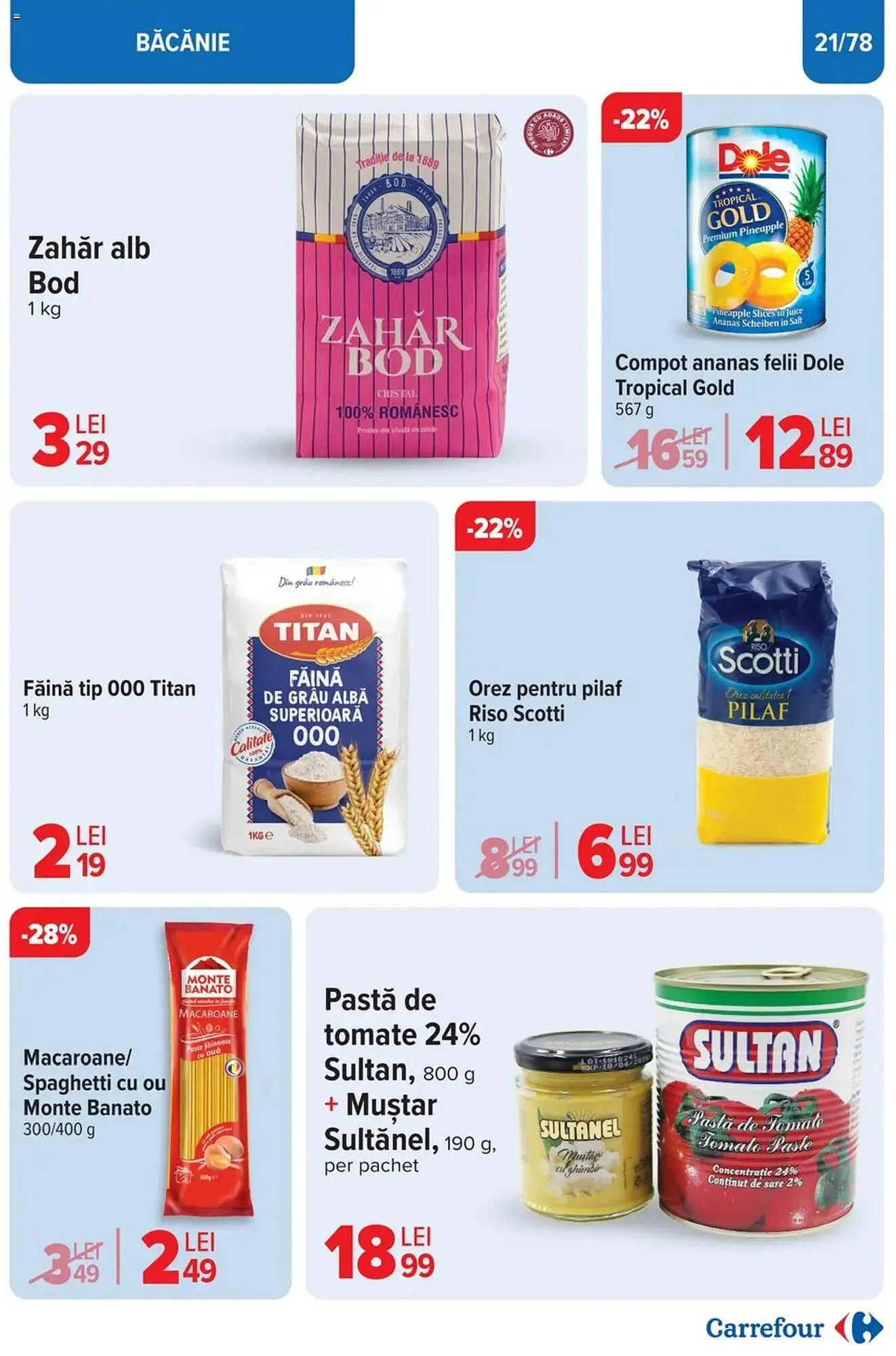 Catalog Catalog Carrefour de la 26 martie până la 1 aprilie 2025 - Revista Pagina 22