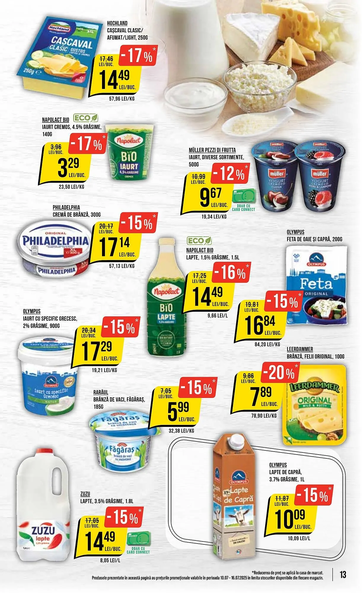 Catalog Catalog Mega Image de la 10 iulie până la 16 iulie 2025 - Revista Pagina 13