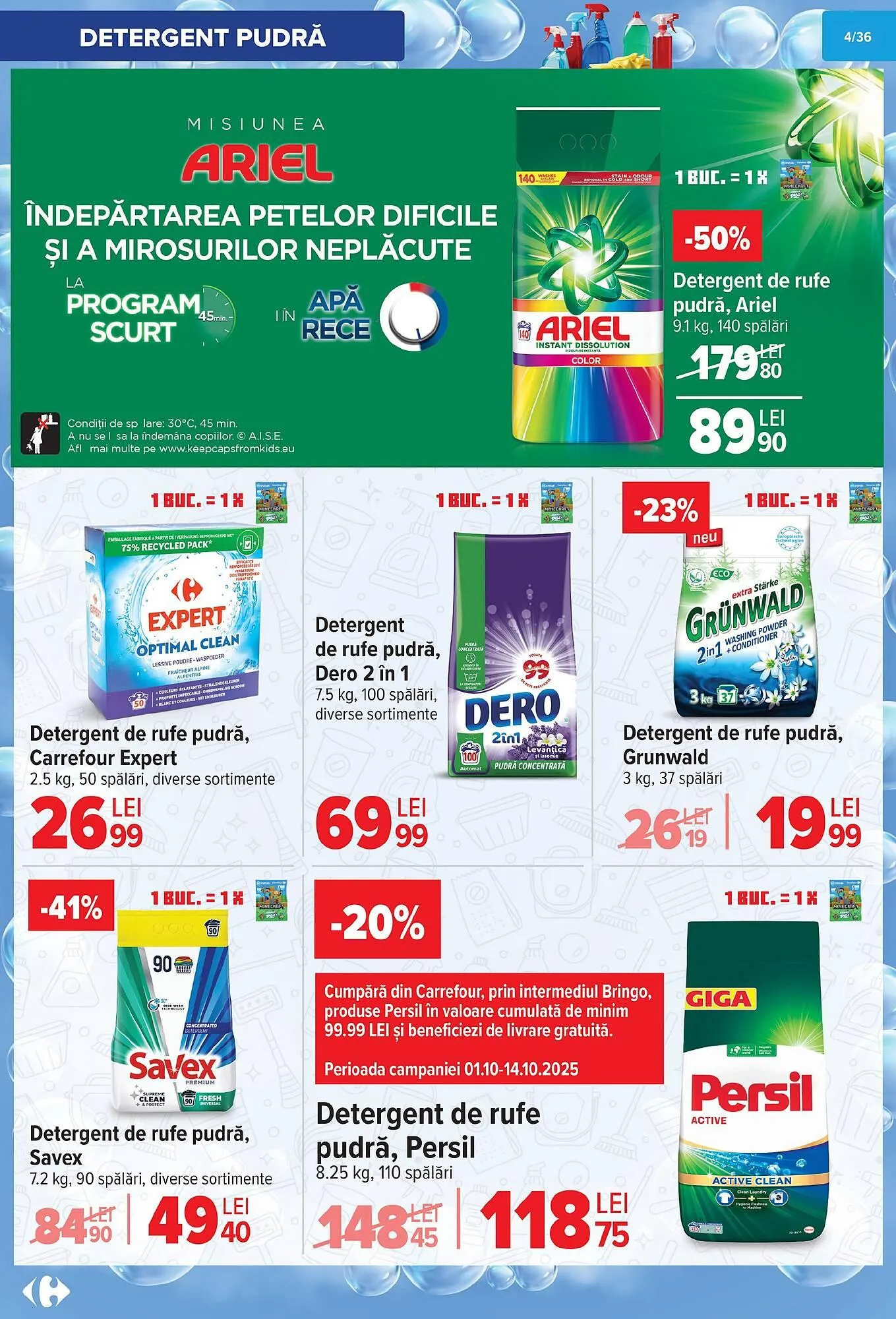 Catalog Catalog Carrefour de la 1 octombrie până la 14 octombrie 2025 - Revista Pagina 5