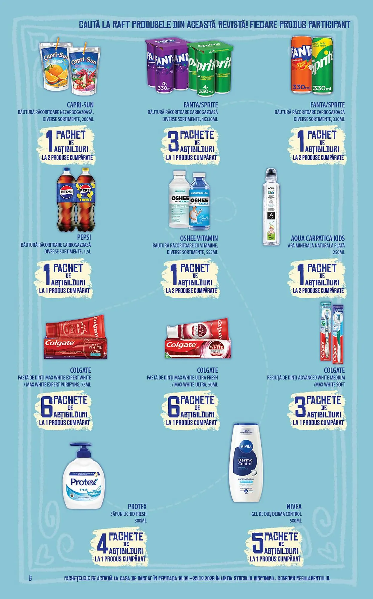 Catalog Catalog Mega Image de la 12 februarie până la 25 februarie 2026 - Revista Pagina 6