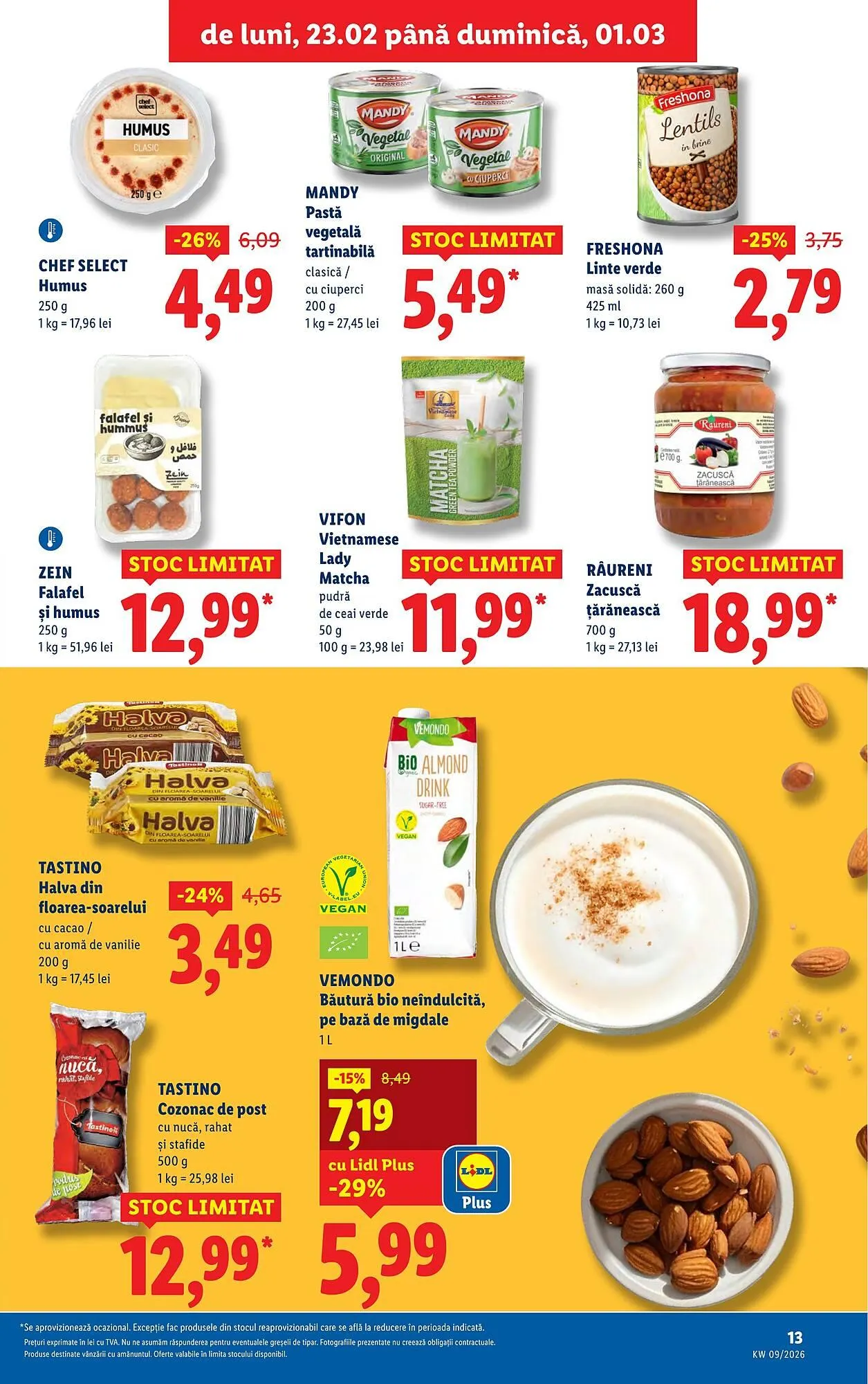 Catalog Catalog Lidl de la 23 februarie până la 1 martie 2026 - Revista Pagina 13