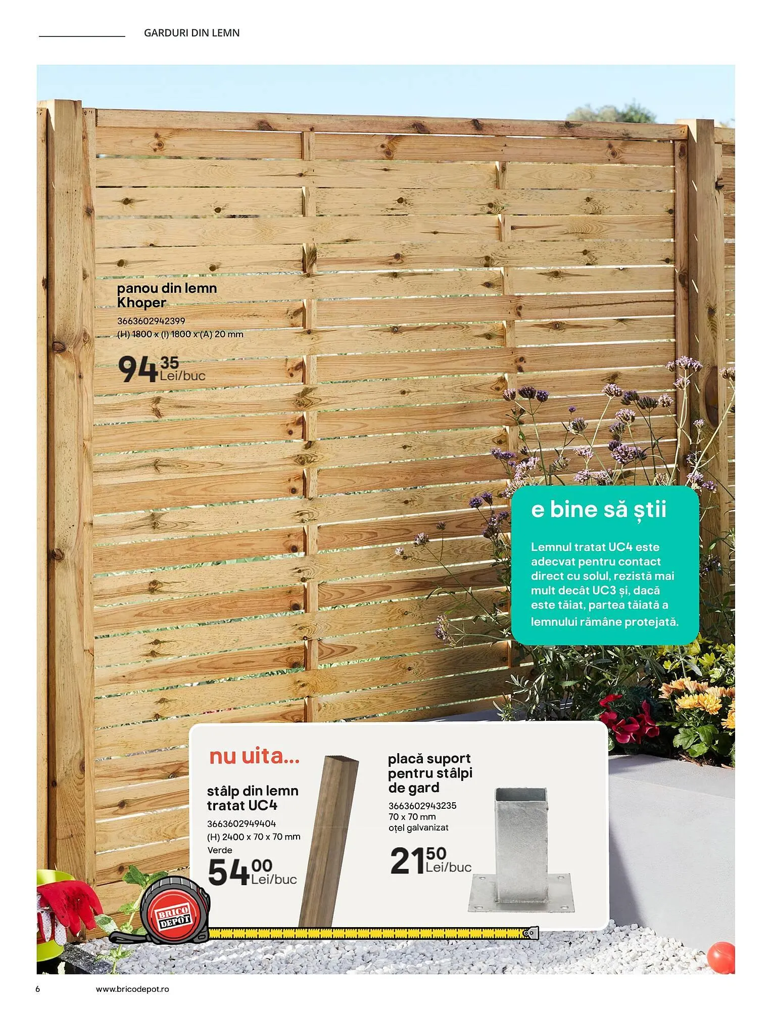 Catalog Catalog Brico Depôt de la 23 mai până la 31 octombrie 2025 - Revista Pagina 6