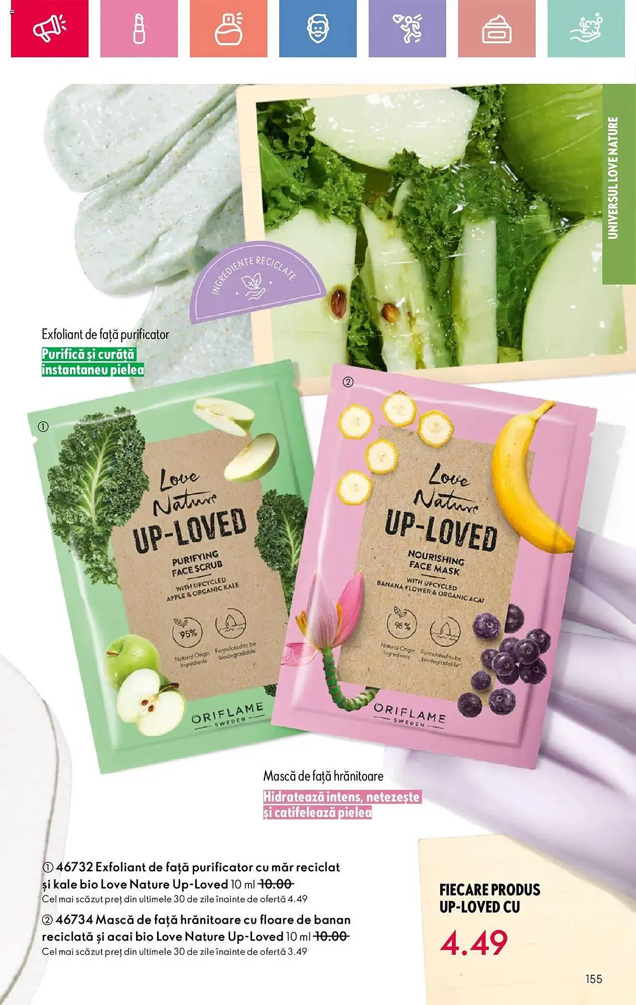 Catalog Catalog Oriflame de la 13 aprilie până la 3 mai 2025 - Revista Pagina 155