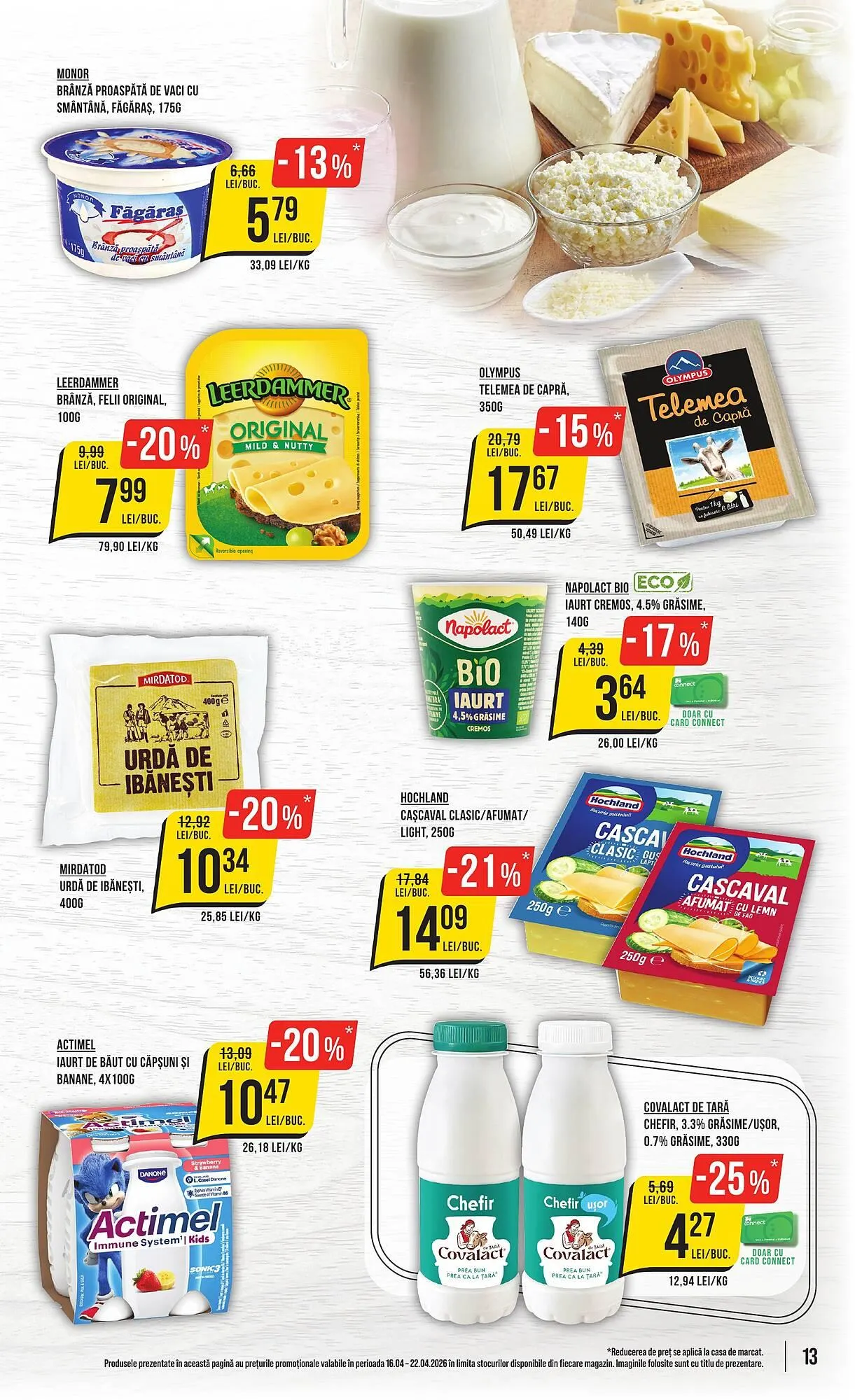 Catalog Catalog Mega Image de la 16 aprilie până la 22 aprilie 2026 - Revista Pagina 13