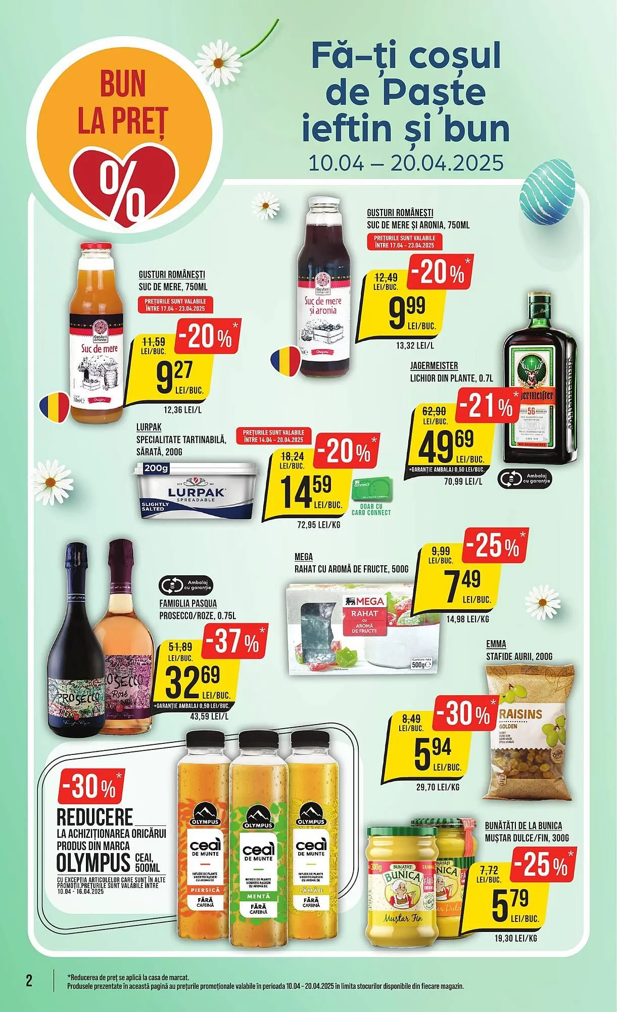 Catalog Catalog Mega Image de la 17 aprilie până la 23 aprilie 2025 - Revista Pagina 2