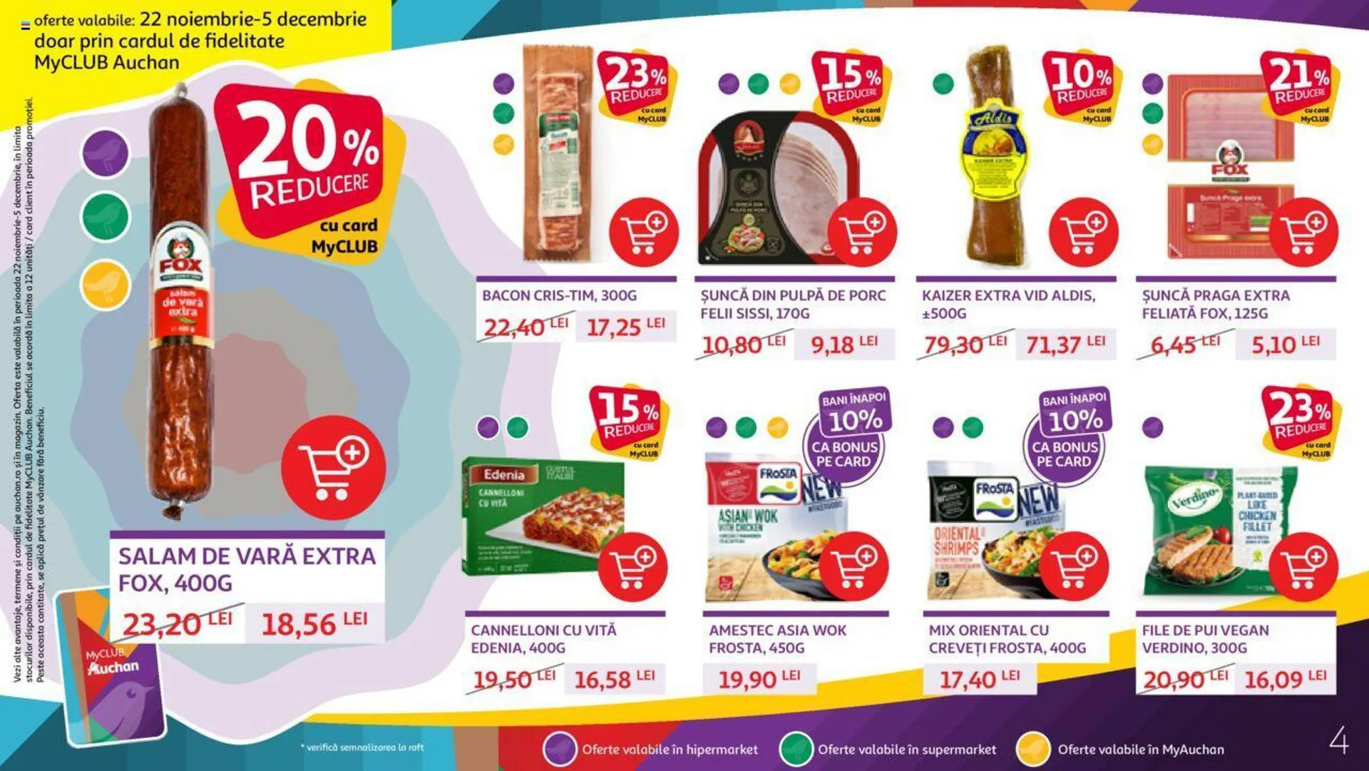 Catalog Auchan catalog de la 22 noiembrie până la 5 decembrie 2023 - Revista Pagina 4