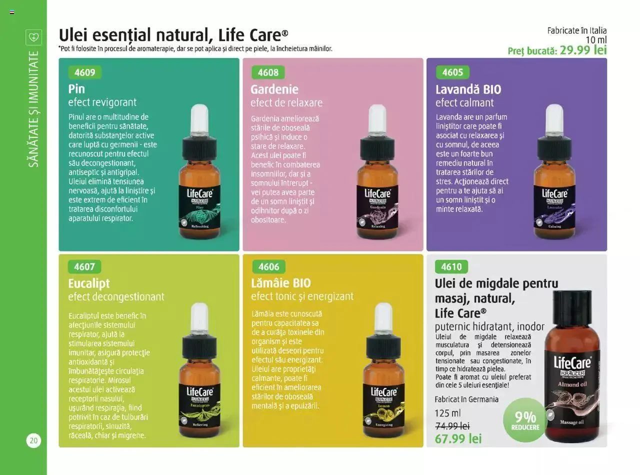 Catalog Catalog Life Care primavara-vara 2023 de la 1 martie până la 31 decembrie 2023 - Revista Pagina 22