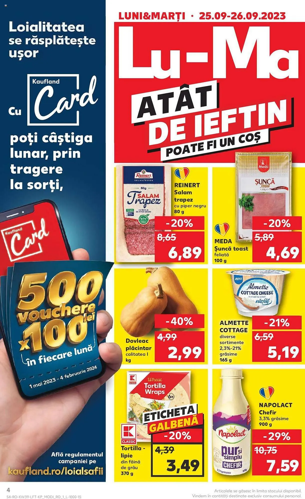 Catalog Kaufland catalog de la 27 septembrie până la 3 octombrie 2023 - Revista Pagina 4