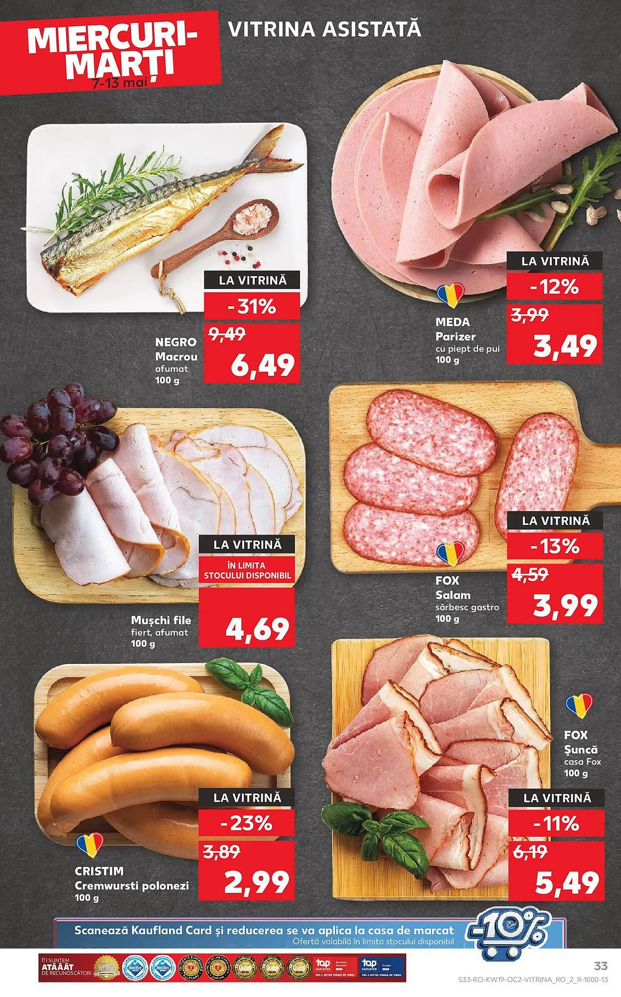 Catalog Catalog Kaufland de la 7 mai până la 13 mai 2025 - Revista Pagina 33
