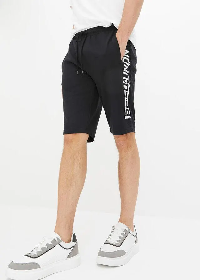 Bermude sport bumbac bio, regular fit