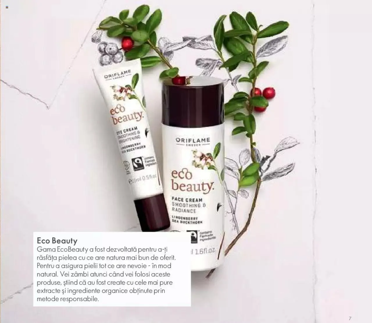 Catalog Oriflame catalog - Broșură Sustenabilitate de la 25 octombrie până la 31 decembrie 2023 - Revista Pagina 7