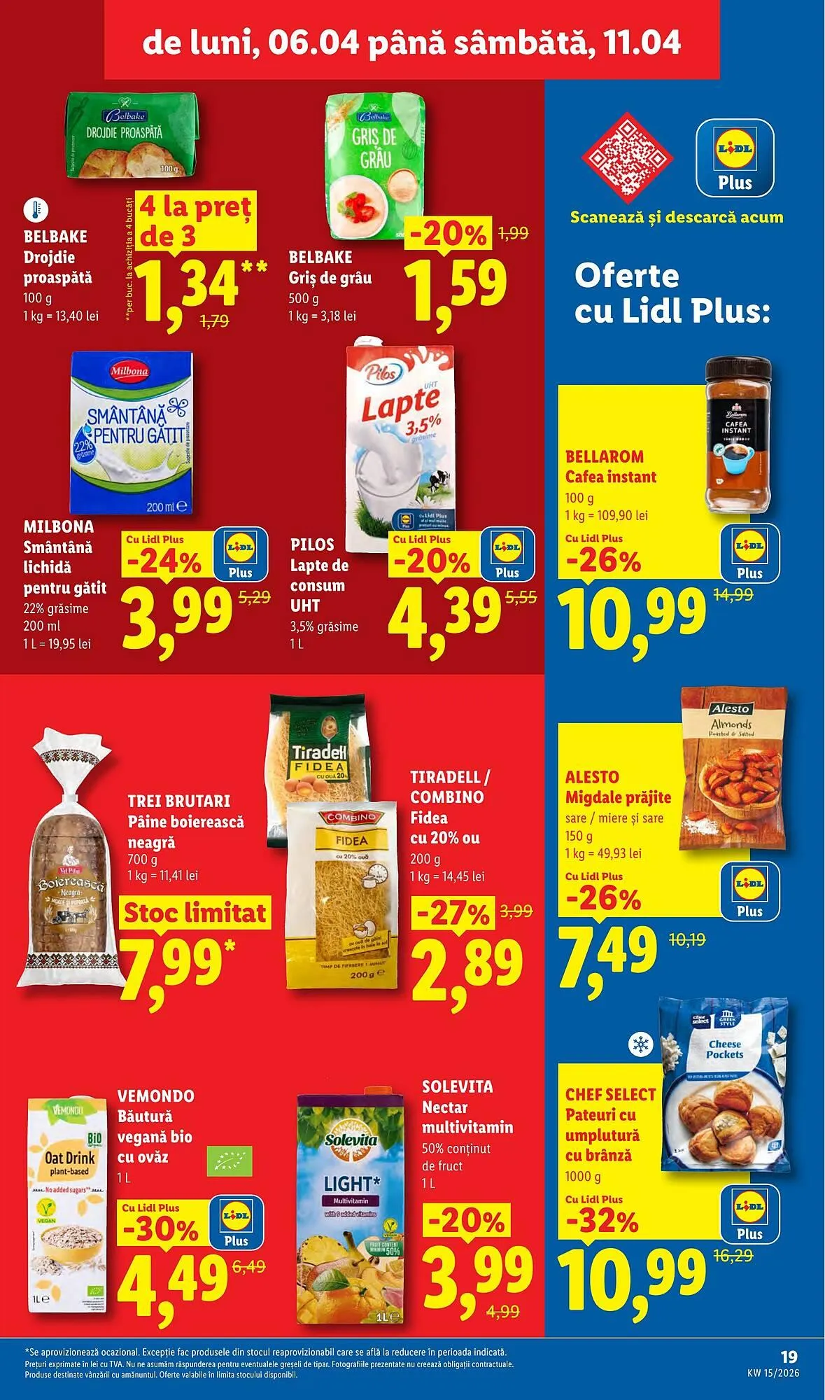 Catalog Catalog Lidl de la 6 aprilie până la 11 aprilie 2026 - Revista Pagina 19