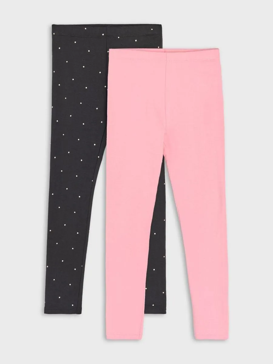 Set 2 colanți din bumbac