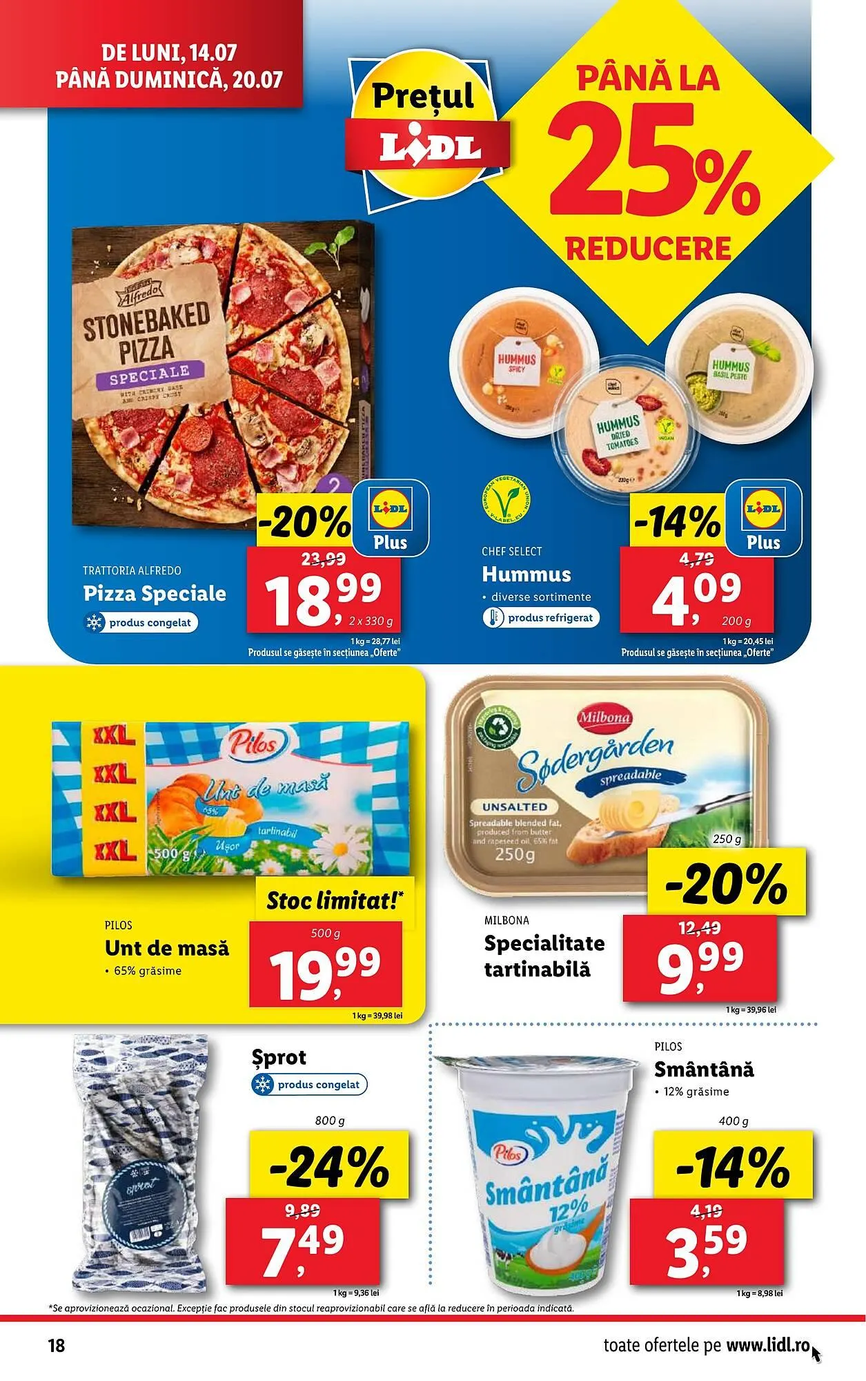 Catalog Catalog Lidl de la 14 iulie până la 20 iulie 2025 - Revista Pagina 18