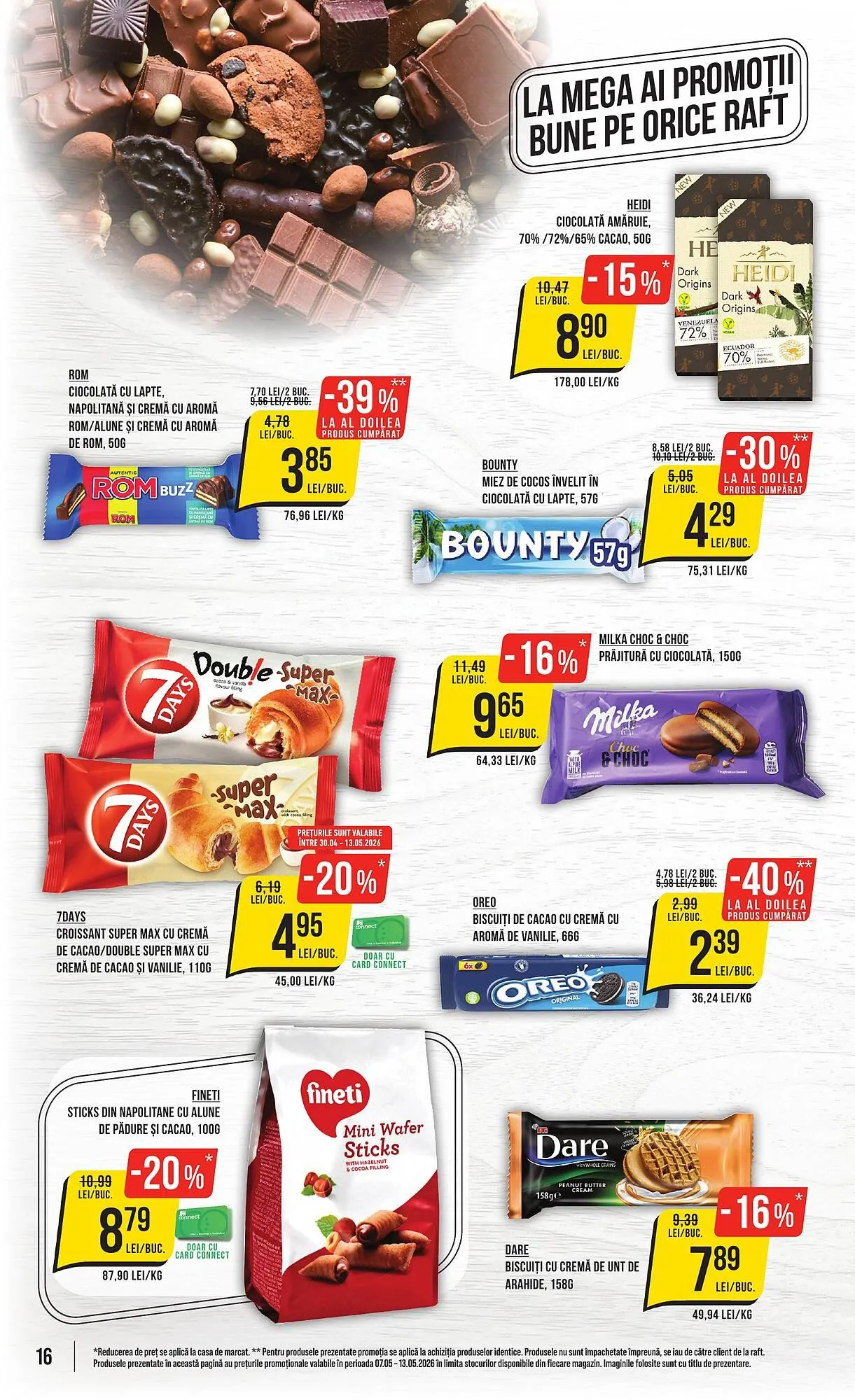 Catalog Catalog Mega Image de la 7 mai până la 13 mai 2026 - Revista Pagina 16