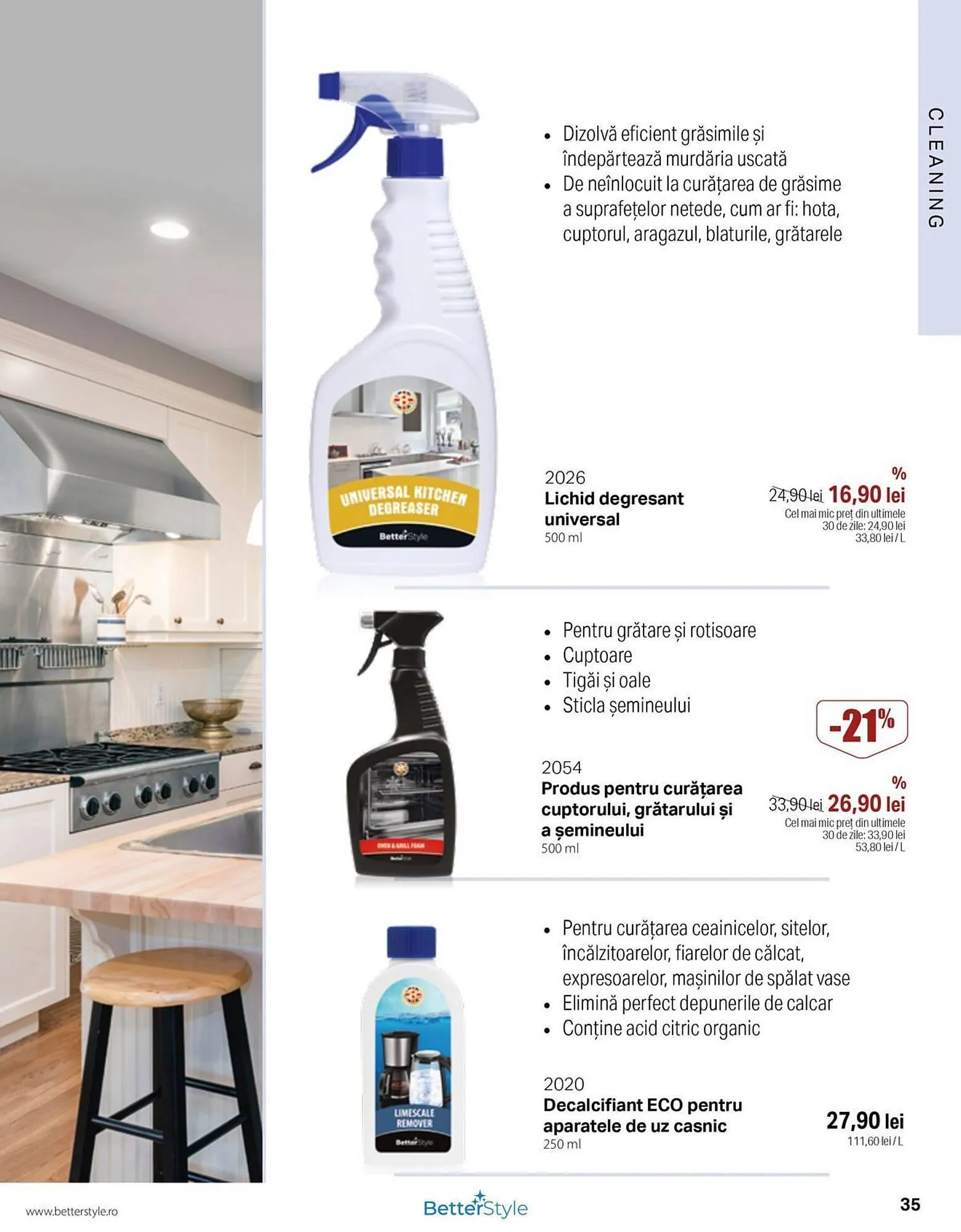 Catalog Catalog BetterStyle de la 3 februarie până la 28 februarie 2025 - Revista Pagina 35