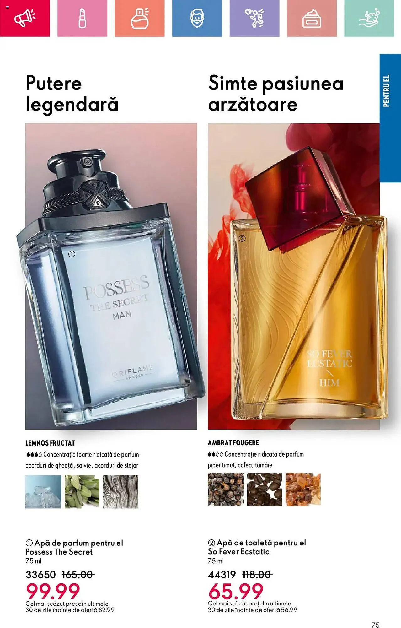 Catalog Catalog Oriflame de la 2 martie până la 22 martie 2025 - Revista Pagina 75